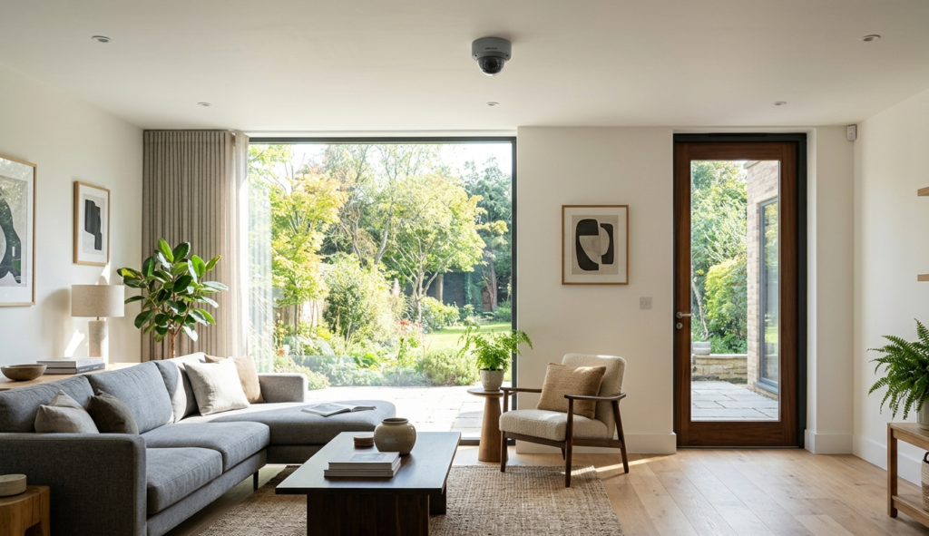 Lugares da Casa Onde Você Deve Instalar Câmeras de Segurança 2 camera seguranca interna teto sala.jpg e1774738793524