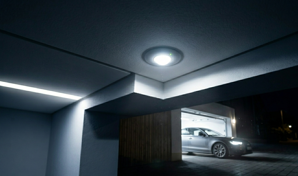 refletor led com sensor garagem.jpg e1774904617484