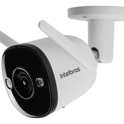Câmera De Video Segurança Intelbras Im5+ Wi-fi Full Hd Full Color Cor Branca